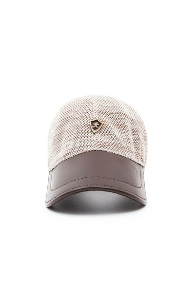 Tamer Tanca Men's Genuine Leather Hat Hat 524 1080 Spk Sk22/23