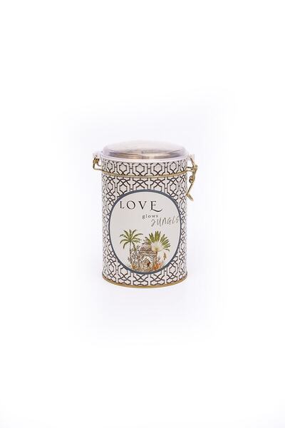 EVLE Er117-6ı Forrest Gray Love Patterned Spice Shaker 1.1 Lt