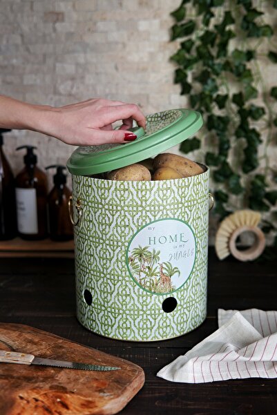 EVLE Forrest Desenli Patateslik, Patates Sepeti, Sebzelik Er181-6m