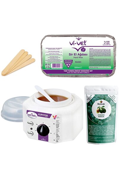 Vivol 2 Yıl Garantili Makine Kalıp Ve Boncuk Ağda Spatula Hediyeli Set