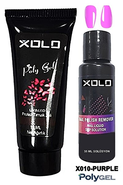 xolo Polijel Oje ve Polijel Solüsyon İkili Set Jel Polijel Poly Gel Polygel S...
