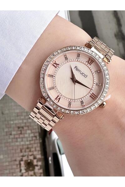 Ferrucci Women's Metal Cord Wristwatch