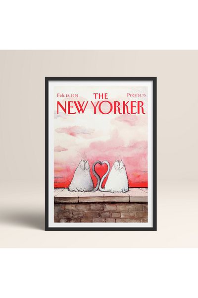 HOMEPACK Pictură în serie New Yorker cu un singur cadru Pictură poster de artă modernă TK/509