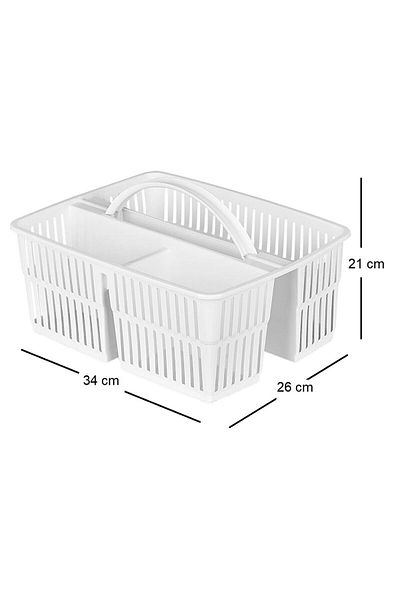 Emofom Organizer με λαβή 7300 ml Organizer κουζίνας & μπάνιου Organizer ντουλάπας