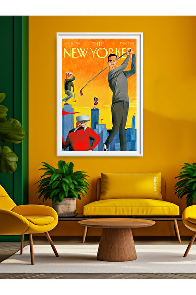 HOMEPACK Pictură în serie New Yorker cu un singur cadru Pictură poster de art...