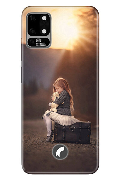 Reeder S19 Max Uyumlu Kılıf Silikon Desenli Resimli Kapak Yalnız Çocuk