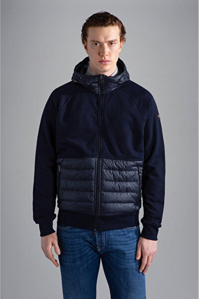 PAUL&SHARK MEN'S ZIPPED SWEATSHIRT C.WCOTTON