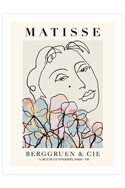 Beril Yamaç Design Studio Αφίσα Matisse Berggruen χωρίς πλαίσιο χωρίς κορνίζα