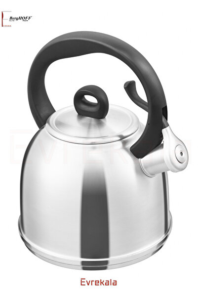 Berghoff Evrekala Düdüklü Çaydanlık Berghoff Whistling Kettle 1,9l -Yetkili Evrekala- Yeni Su Isıtıcısı