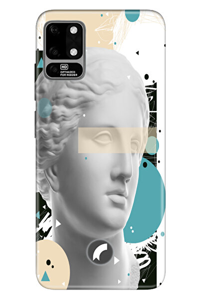 Reeder S19 Max Uyumlu Kılıf Silikon Desenli Resimli Kapak Venus Pop Art