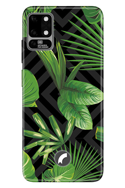 Reeder S19 Max Uyumlu Kılıf Silikon Desenli Resimli Kapak Vogue Yaprak