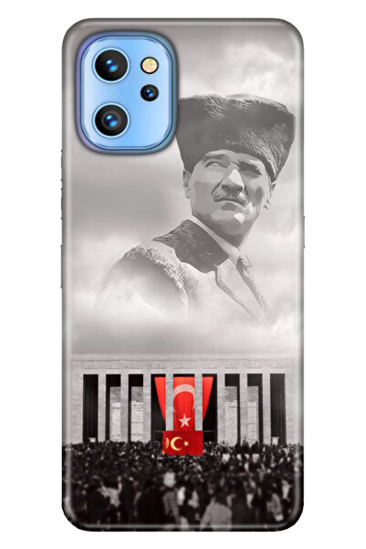 Reeder S19 Max Pro Uyumlu Kılıf Silikon Desenli Resimli Kapak Gazi Mustafa