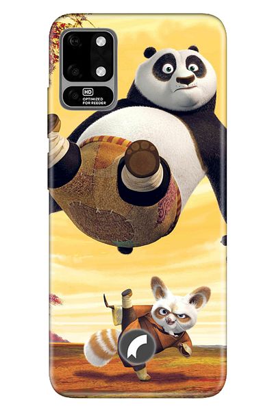 Reeder حافظة متوافقة مع S19 Max من السيليكون بغطاء مصور لـ Kungfu Panda