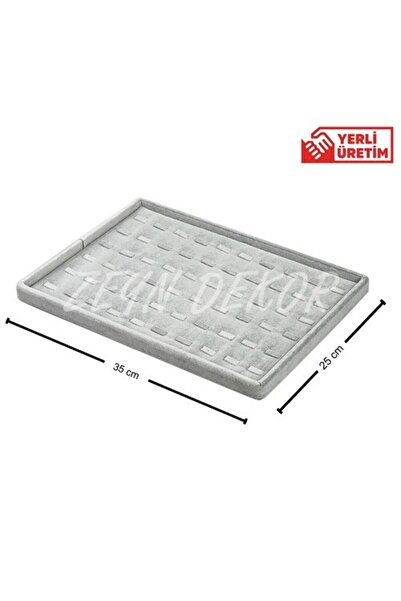 Genel Markalar Tırnaklı Yüzük Tablası Gri