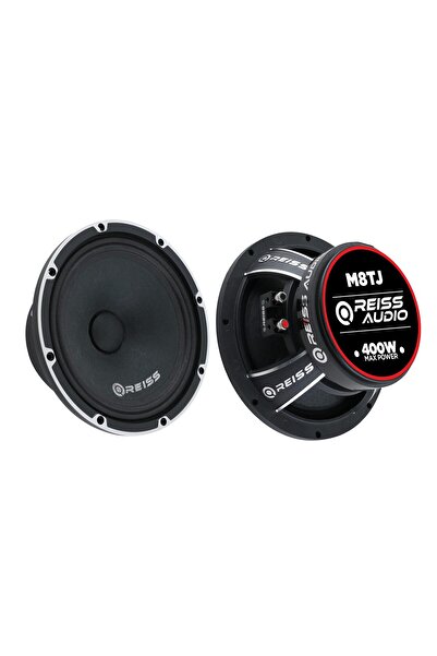 REISS AUDIO 20 Cm Midrange Rs-m8tj Series Kapaklı Çifti Değeri 800 Watt 350 R...