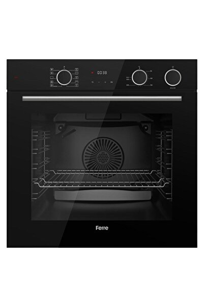 Ferre Xe64cs Steamart&fryart Serisi Buharlı Pişirme Siyah Ankastre Fırın (0+10 Konum)