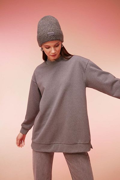DeFacto Φούτερ με κανονική εφαρμογή Crew Neck - B5617ax23au