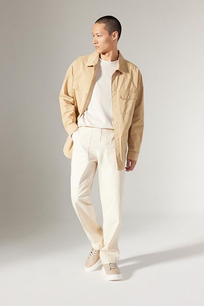 DeFacto Pants Baggy Fit Wide Fit Regular Waist Wide Wide Leg with Pockets B3834Ax23Au