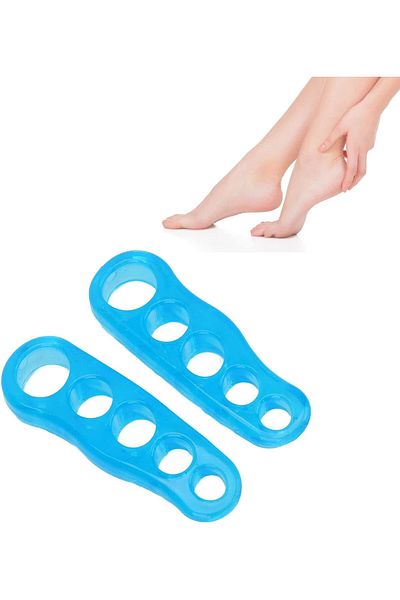 Libor Toe Separator Reusable Toes Stretcher for Bunion Overlapping Foot-l