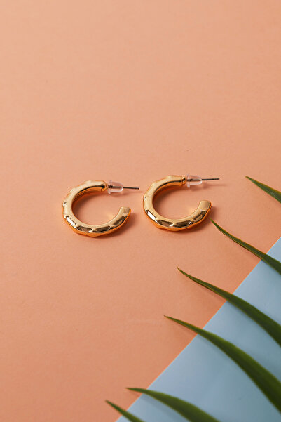 Elika Silver هوب نموذج حلق المجوهرات النسائية