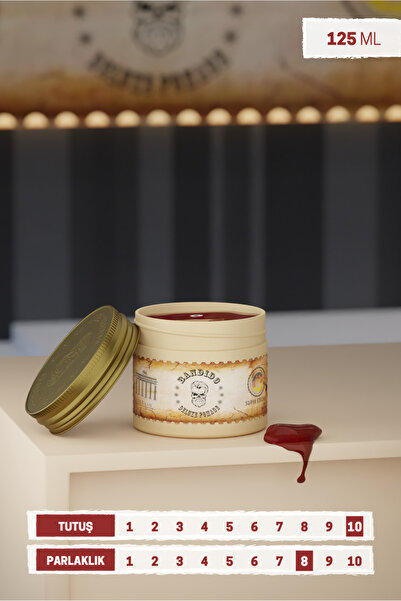 BANDİDO Deluxe Pomade 125 ml / Güçlü Tutuş Sağlayan Orta-yüksek Parlaklıkta S...
