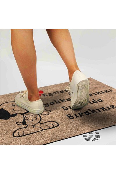 Monnhein Decorative Door Mat, Outdoor/Home/Door Mats (SNOOPY)