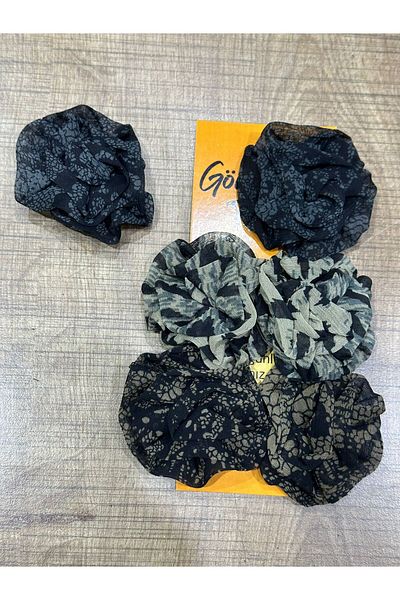Gönülden Tasarım 7X7 CM 6 BUC. CULORI 3 PERECHI CAPS DE PĂR