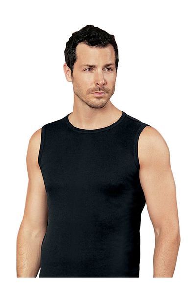 Şahinler E023 Men's Colorful Ribbed Athlete Undershirt