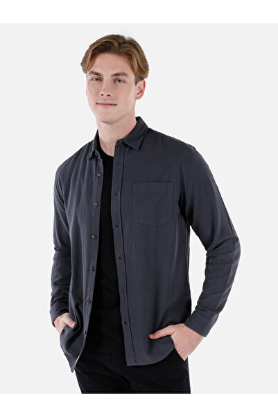 Colin's Cămașă Antracit Bărbați - Model U.kol