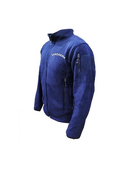 Akıncı Askeri Malzeme Μπλέ Navy Χρώμα Jandarma Asaychik Tactical Embroidery Fleece Coat - 5 τσέπες