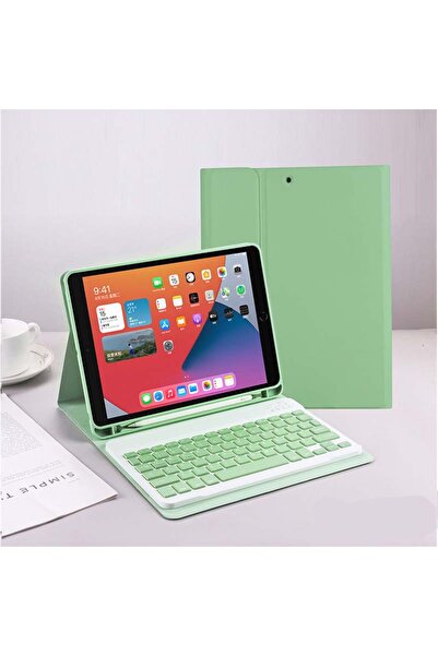 TEKNETSTORE Ipad 8. ve 9. Nesil 2020 /2021 10.2 Inç Tablet Uyumlu Bluetooth K...