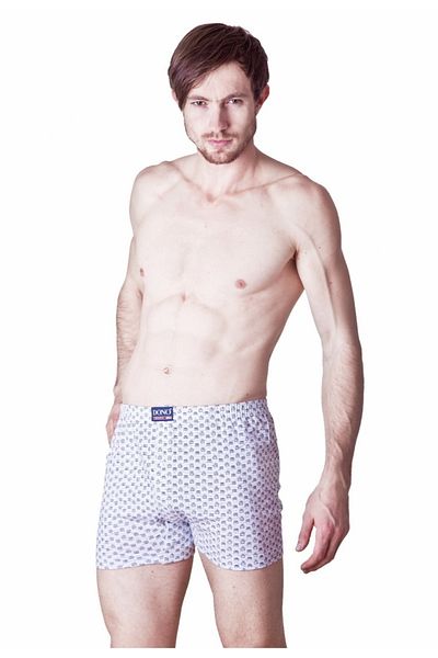 Dono Men's 100% Cotton 5 Pack Mixed Color First Quality Boxer Shorts