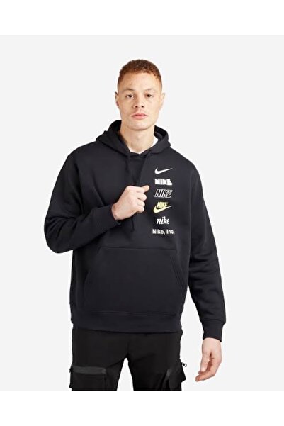 Nike DX0783-010 Erkek Sweatshirt Siyah