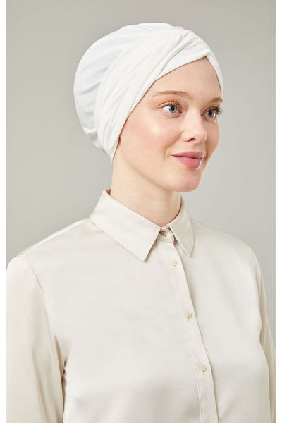 Melodi Scarf Дамски хиджаб, шапка, екрю