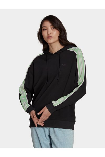 adidas Damen adidas Tape Hoodie