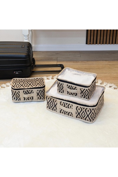 FORSACE BOHE Органайзер за куфари от 3 части Органайзер за пътна чанта