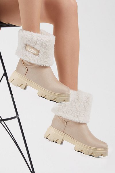 wilcoom Girl's Suede Wool Comfortable Mold Boots