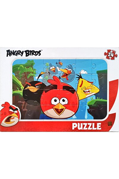 Kesman Kitap Cars, Angry Bırds, Sonic 3 lü Frame Puzzle/Yapboz Set