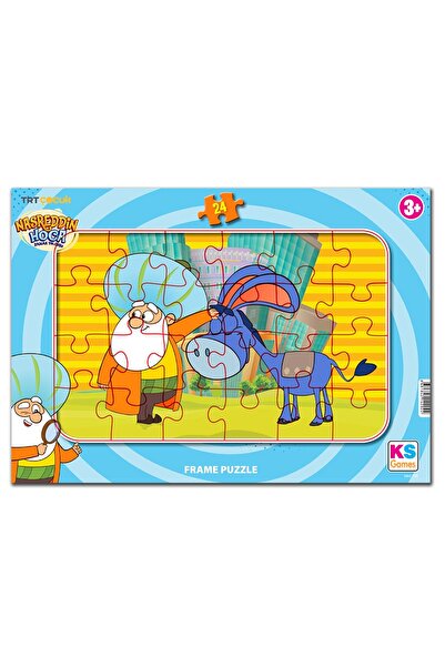 Kesman Kitap Ks Games Nasrettin Hoca Zaman Yolcusu 24 parça Frame Puzzle/Yapboz