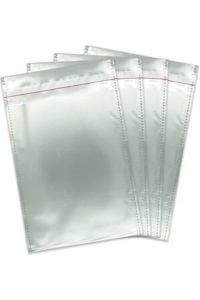 Ambalaj Evi Ασημί Luxury Metallic Αυτοκόλλητο Πακέτο Δώρου 10x12 cm 20 τμχ