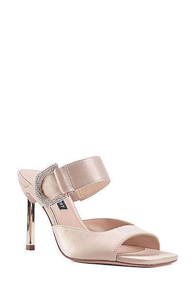 Nine West MADELINA 3PR METALLIC BEIGE Women's Shoes