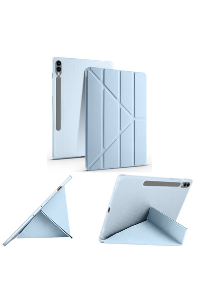 İncisoft Samsung Galaxy Tab S9 Plus / Tab S9 FE Plus Uyumlu Kılıf Kalem Bölme...