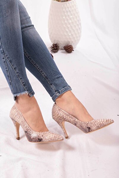 Osso Hakiki Deri Kadın Stiletto Ayakkabı 202110101