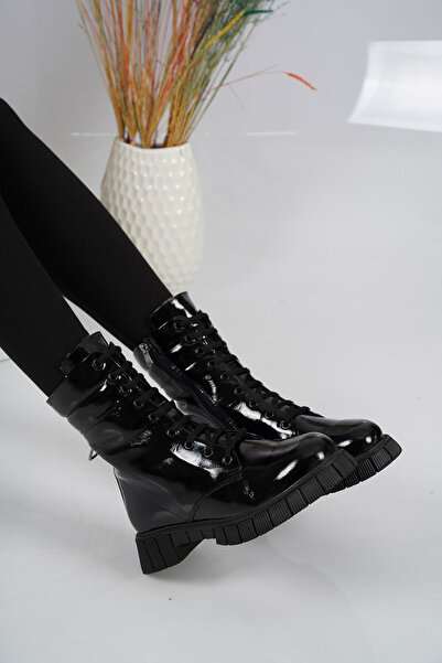 Osso Hakiki Deri Kürklü Kadın Postal Bot 222100209