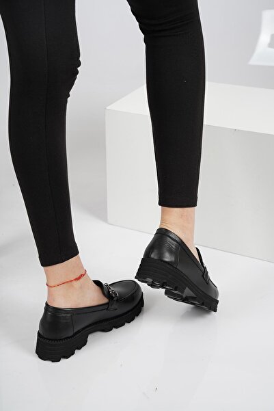 Osso Hakiki Deri Kadın Makosen Ayakkabı 222134101