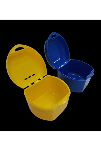 ABDişDEPOSU Diş Protez Saklama Kabı 2 Adet