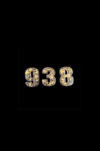 9 3 8 "aşk" Sayı Sekansı Magnet