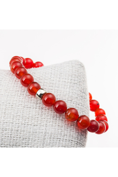 Generic Brand 8 mm Agate Stone Bracelet