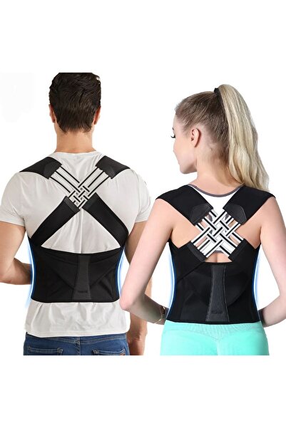 F&W FİT WOMEN İTHAL Medikal Dik Duruş Sırt-bel Korsesi Kadın-erkek Kamburluk ...