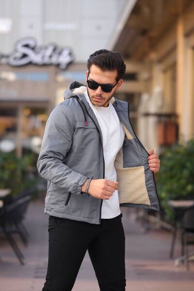 ANTIBIOTIC Men's Furry Winter Coat